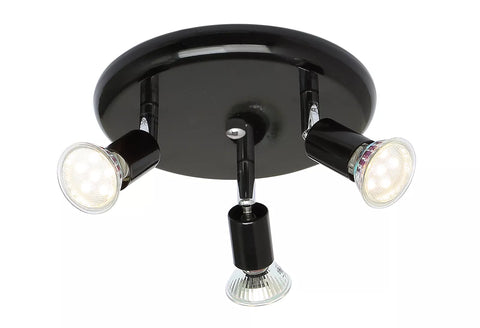 3-Way Modern GU10 Ceiling Spotlight