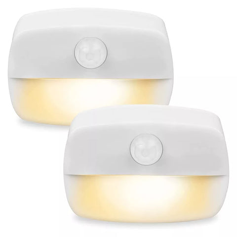 LED PIR Motion Sensor Wall Night Light – Waterproof & Battery Operated