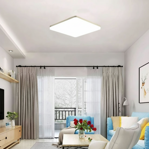 Modern 36W Square LED Ceiling Panel Light 30x30cm Flush Mount