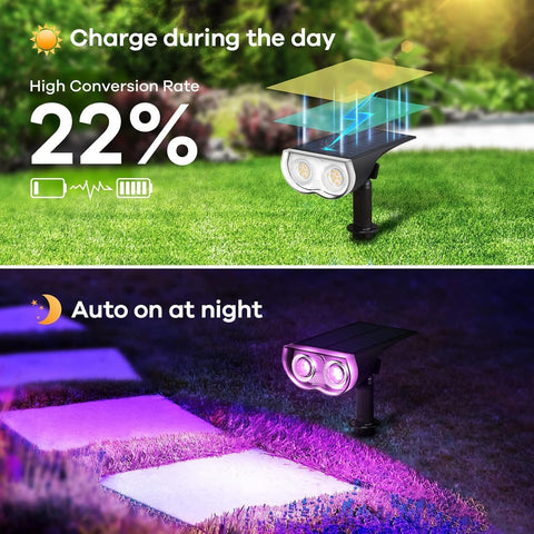 Halloween Colour Changing Solar Stake Lights Outdoor