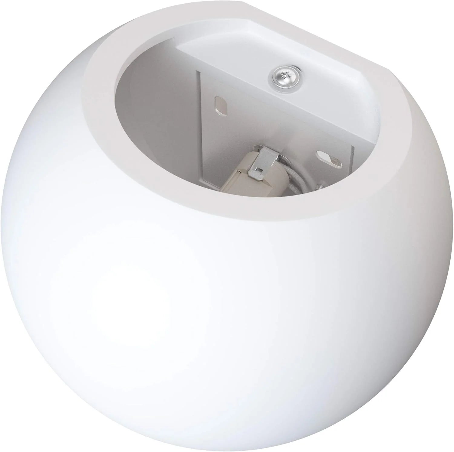 Up & down Plaster Wall Light – Paintable White G9 Sconce with Dimmable LED Bulb