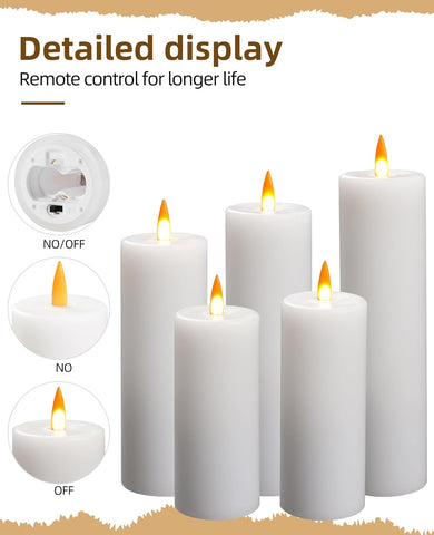 decorative led candles for home decor