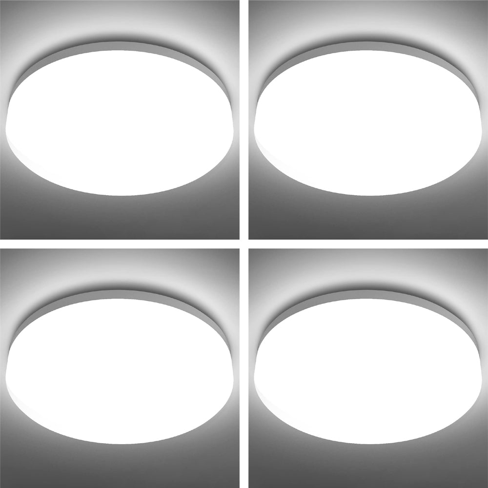 13W White Ceiling Lights - 6000K Daylight, LED Ceiling Light