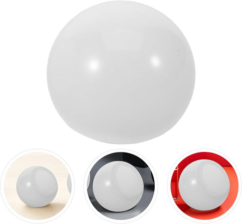 20Pcs White Hemispherical LED Bulb Guard Shell for Mirror Lamps | PC Replacement Globes, Easy Fit for Living Rooms and Bedrooms, Soft Light Spread, Vanity Mirror Bulbs
