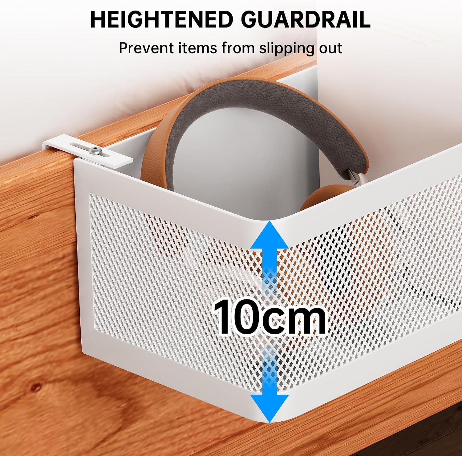 Bunk Bed Shelf, Bedside Hanging Storage Baskets for Bedroom,Hall,Cot Rails