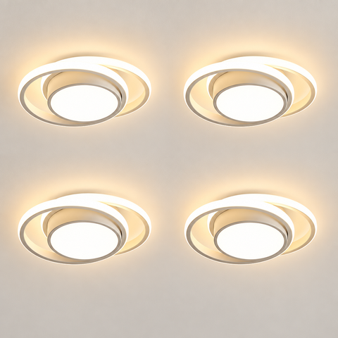 Ceiling Lights, Modern LED Ceiling Lights 32W 2350lm, Warm White 3000K, Round Ceiling Lighting for Bedroom Hallway Balcony Corridor