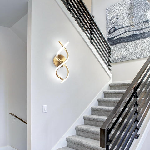energy-saving LED wall sconce

