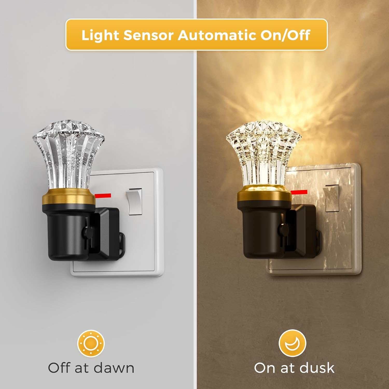 energy efficient plug in night light

