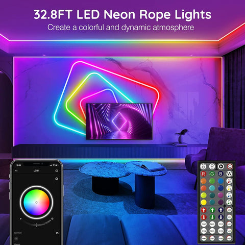 event decoration rgb neon rope lights