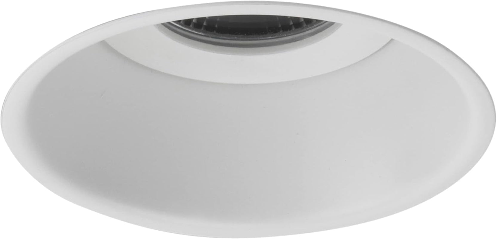 Minima round Fixed IP65 Bathroom Downlight - IP65 Rated - (Matt Black), GU10 Lamp, Designed in Britain - 1249017 - 3 Years Guarantee