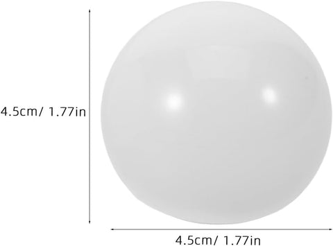 20Pcs White Hemispherical LED Bulb Guard Shell for Mirror Lamps | PC Replacement Globes, Easy Fit for Living Rooms and Bedrooms, Soft Light Spread, Vanity Mirror Bulbs