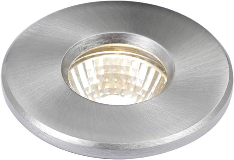 Aluminium Recessed Downlight in Brushed Chrome
