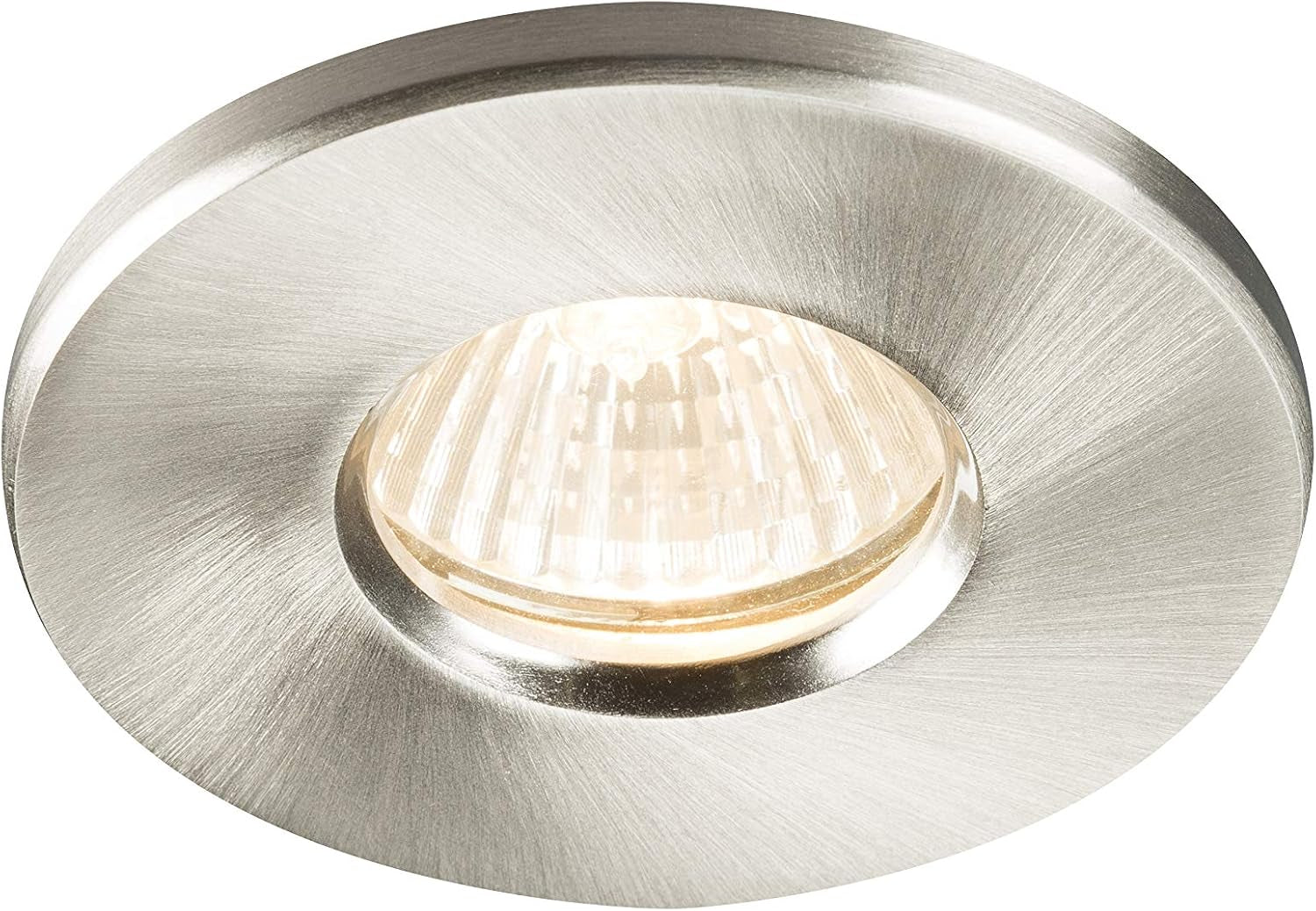 Aluminium Recessed Downlight in Brushed Chrome