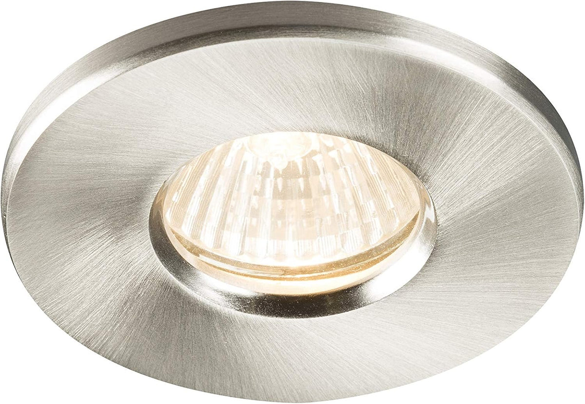 Aluminium Recessed Downlight in Brushed Chrome