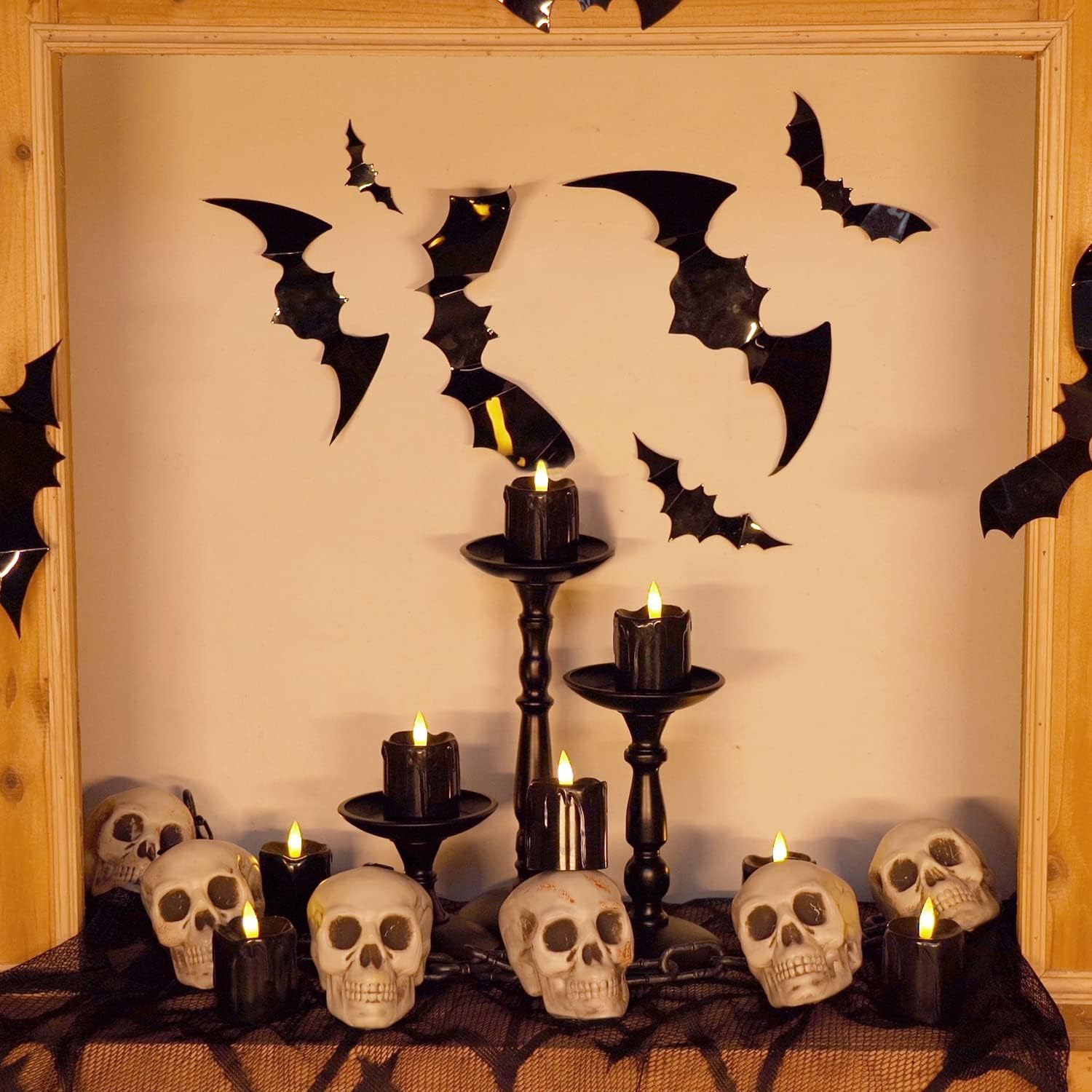 flameless candles for pumpkin lanterns