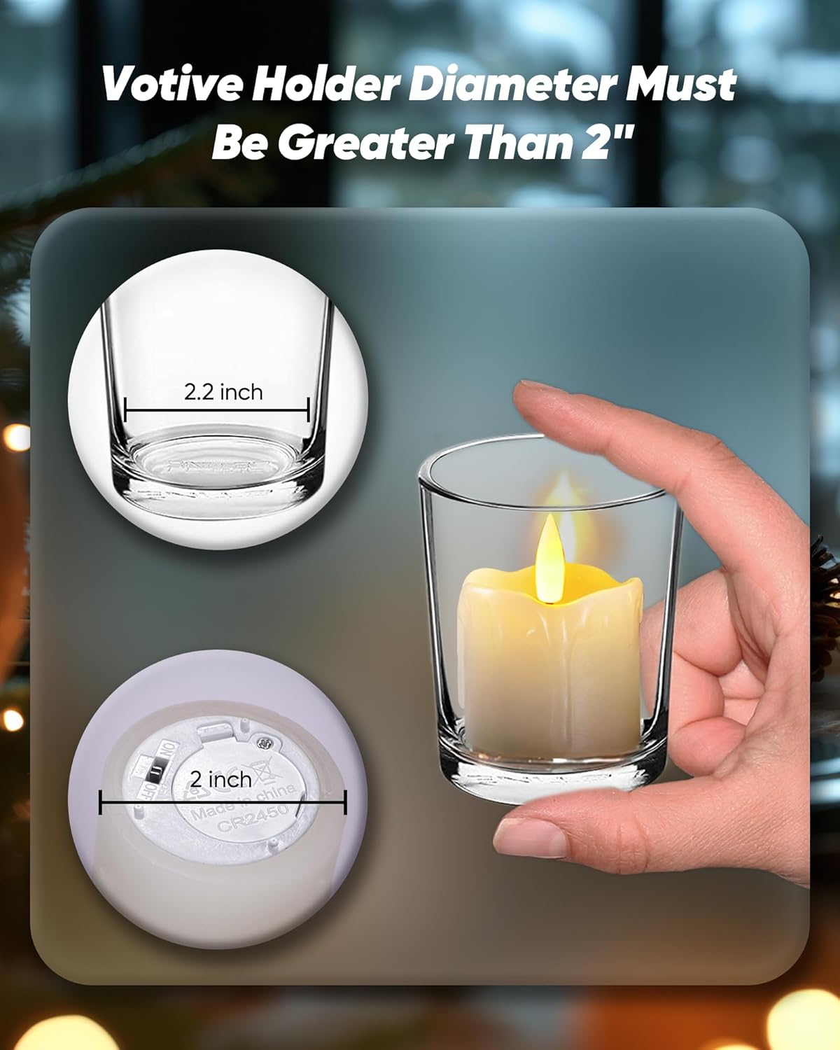 flameless candles with remote control
