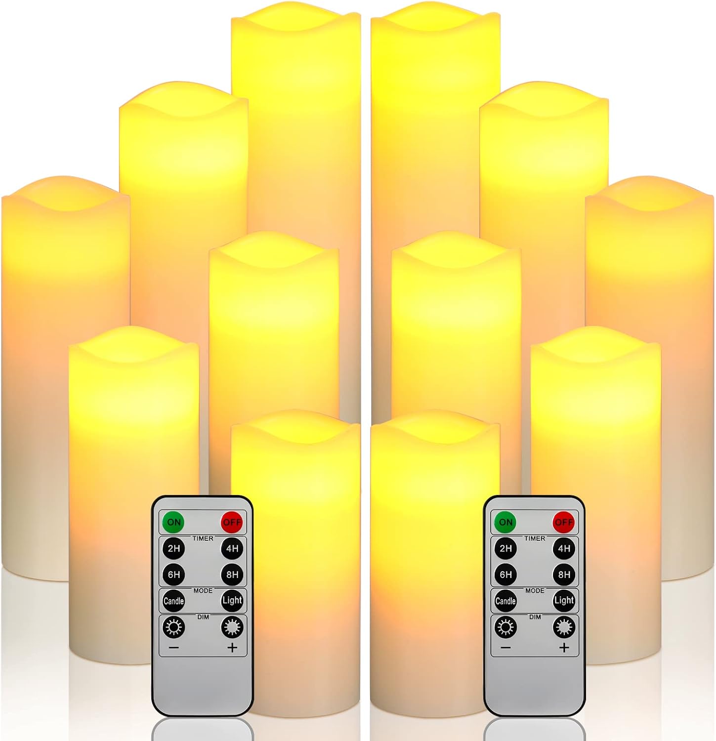 flameless led candles set of 12