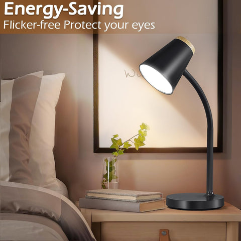 flicker-free LED nightstand light

