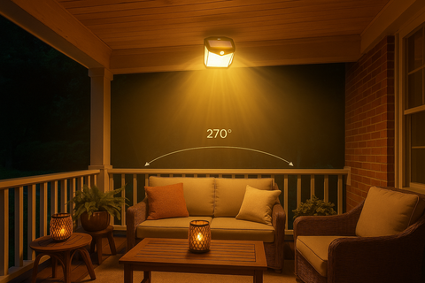 Solar Motion Sensor Lights – 238 LED Outdoor Security Garden Light