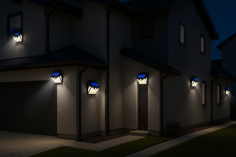 Solar Motion Sensor Lights – 238 LED Outdoor Security Garden Light