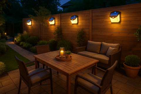 Solar Motion Sensor Lights – 238 LED Outdoor Security Garden Light