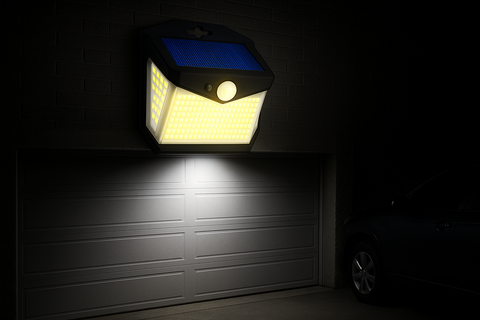 Solar Motion Sensor Lights – 238 LED Outdoor Security Garden Light