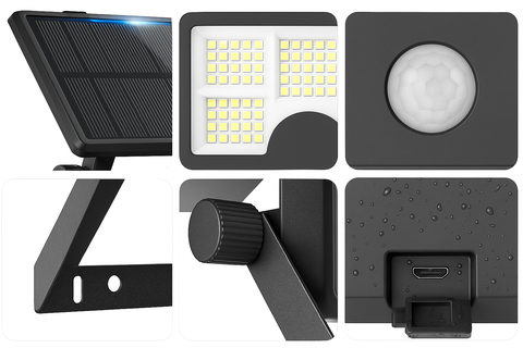 Outdoor Motion Sensor Solar LED Light