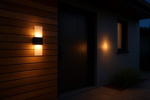 LED Dual White Outdoor Wall Light – Up & Down IP65 Exterior Light