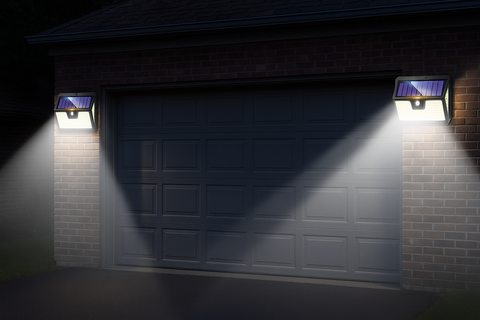 Outdoor Solar Lights – 238 LED Solar Security Lights with 3 Modes Motion Sensor
