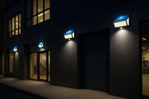 468 LED Solar Security Lights Outdoor - Super Bright Motion Sensor Light (2 Pack)