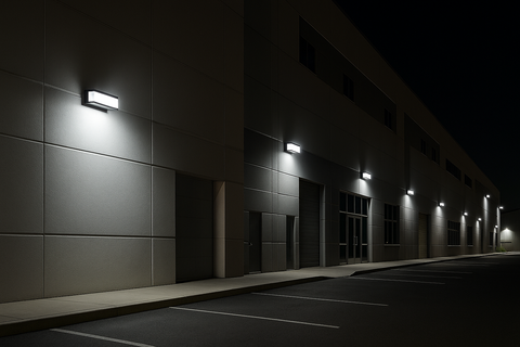 LED Solar Powered Motion Sensor Security Light