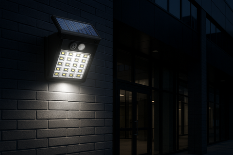 Best Solar LED Wall Light with PIR Motion Sensor