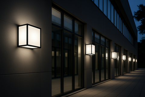 Modern 40W LED Aluminium Outdoor Wall Light