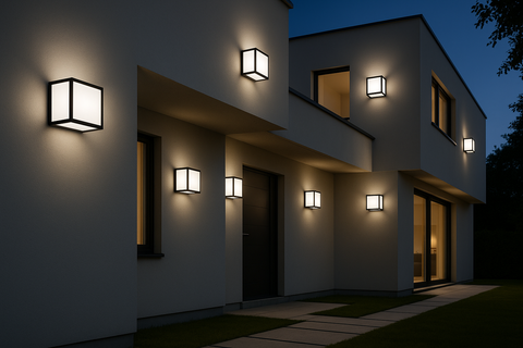 Modern 40W LED Aluminium Outdoor Wall Light