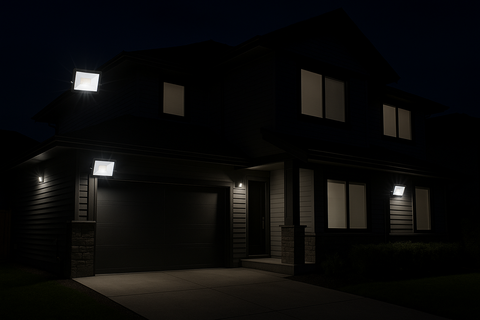 30W Outdoor Motion Sensor Security Floodlight