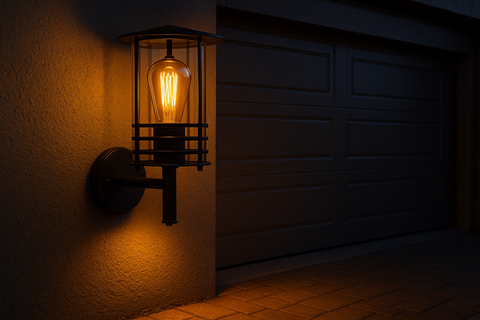 LED Stainless Steel Outdoor Wall Light – IP54 Rated