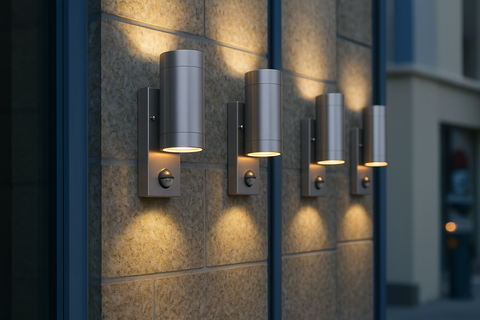 Motion Sensor Outdoor Wall Light – IP44 Rated – 35W – Porch Security Lighting
