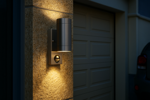 Motion Sensor Outdoor Wall Light – IP44 Rated – 35W – Porch Security Lighting