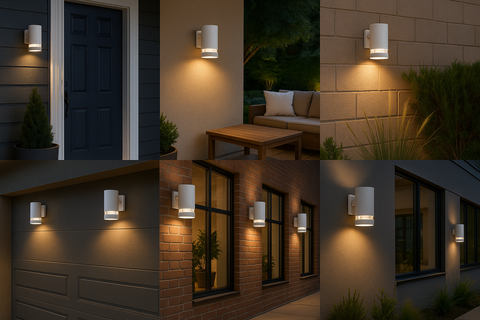 Wall Light Double Down Outdoor Wall Light