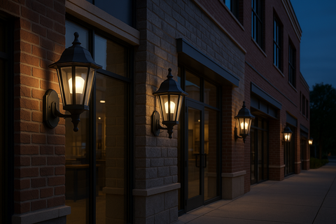 Traditional Outdoor Wall Light Garden Lantern – IP44 Exterior Lighting