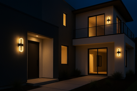 12W – Modern Three-Colour Dimmable LED Acrylic Wall Light