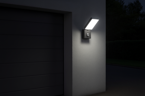 15W LED Outdoor Wall Lights with PIR Motion Sensor - Garden Security Lamp