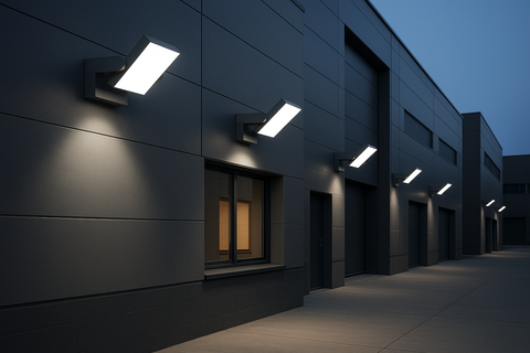 Outdoor PIR Motion Sensor Wall Lantern IP44 Waterproof Light