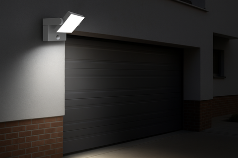 Outdoor PIR Motion Sensor Wall Lantern IP44 Waterproof Light