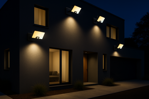 24W LED PIR Motion Sensor Security Light – Outdoor Wall Light