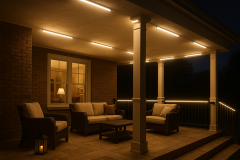Smart WiFi Decking Lights - Mains Powered Outdoor Lights