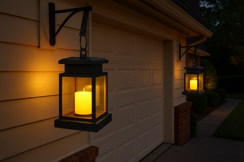 4 Pack Solar Dandelion Garden Lights