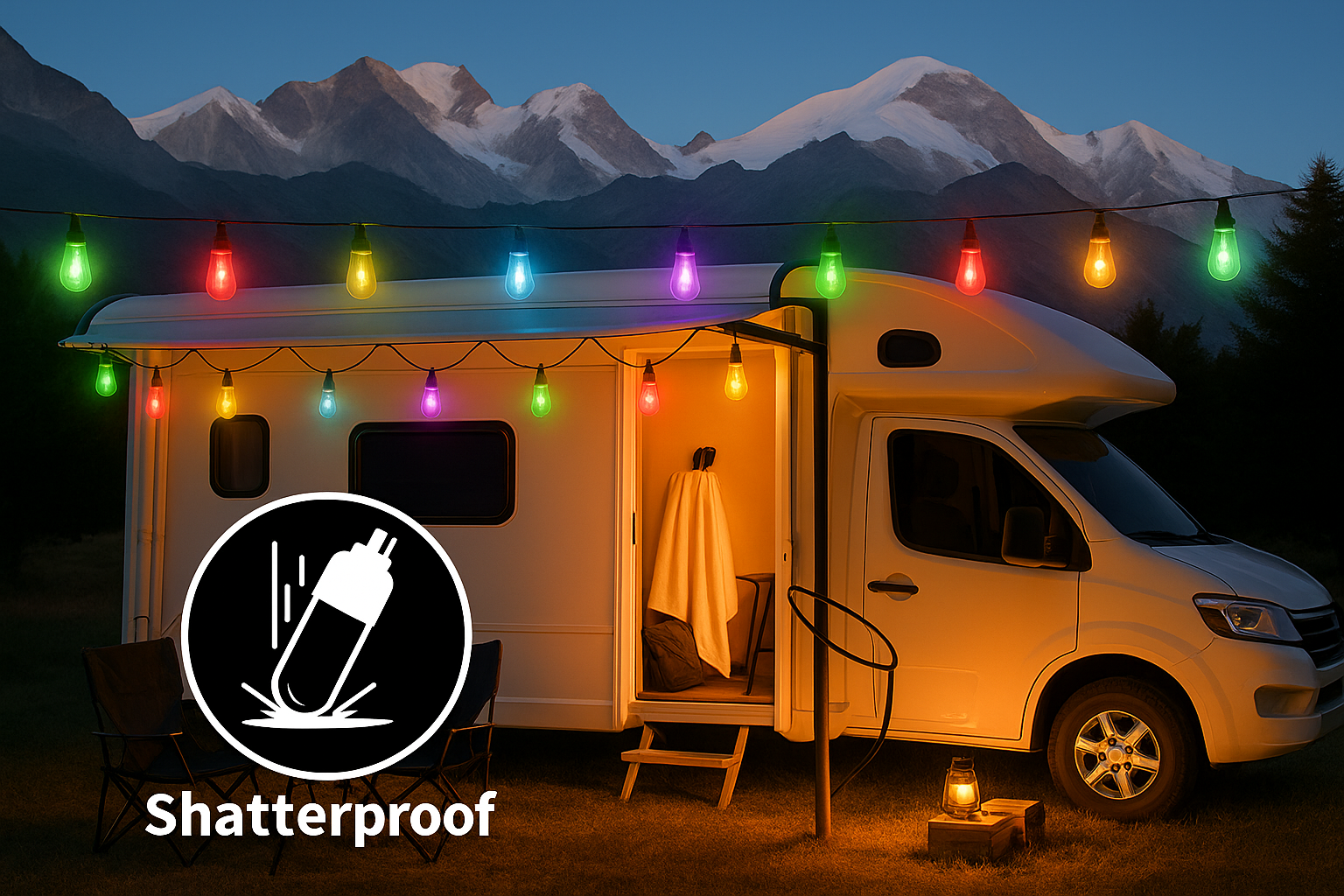 10FT USB Powered Colored String Lights Waterproof