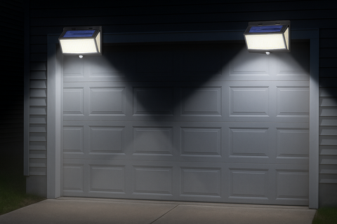 Outdoor Solar Lights – IP65 Waterproof, 3 Modes Motion Sensor