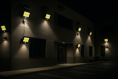 Solar Garden Wall Light – 160 COB Motion Sensor Waterproof, Energy-Efficient